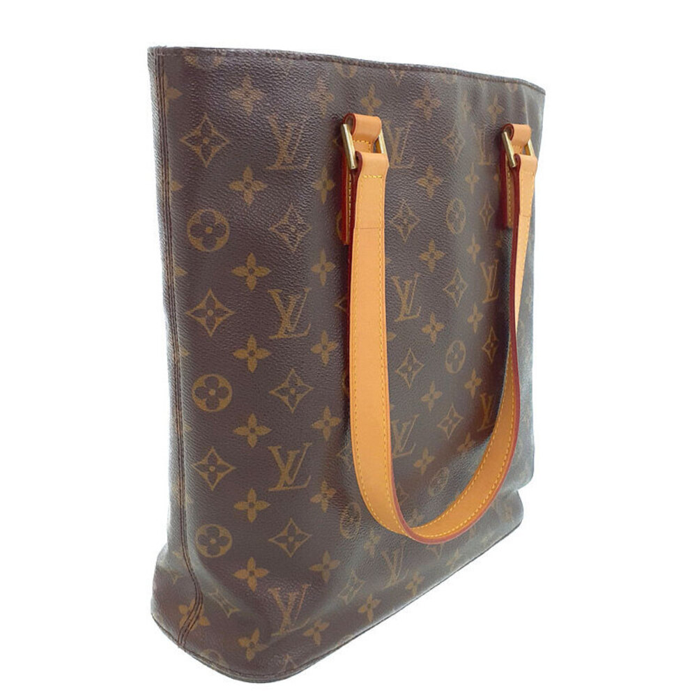 Louis Vuitton Monogram Tote Vavant Leather Brown Bag
